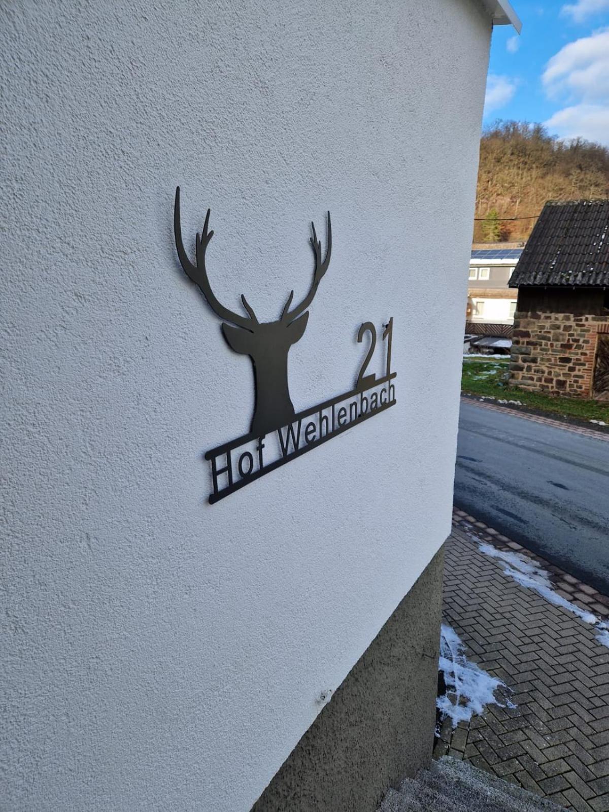 Ferienwohnung Hof Wehlenbach 할렌버그 외부 사진